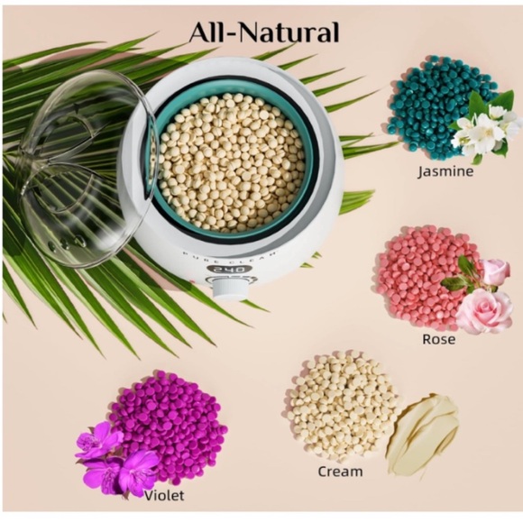 Organic Waxing Kit for Women Men Digital Hard Wax Kit Hair Removal 44 Wax Item - Picture 2 of 5